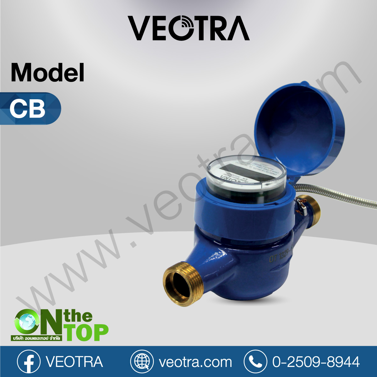 Digital water meter